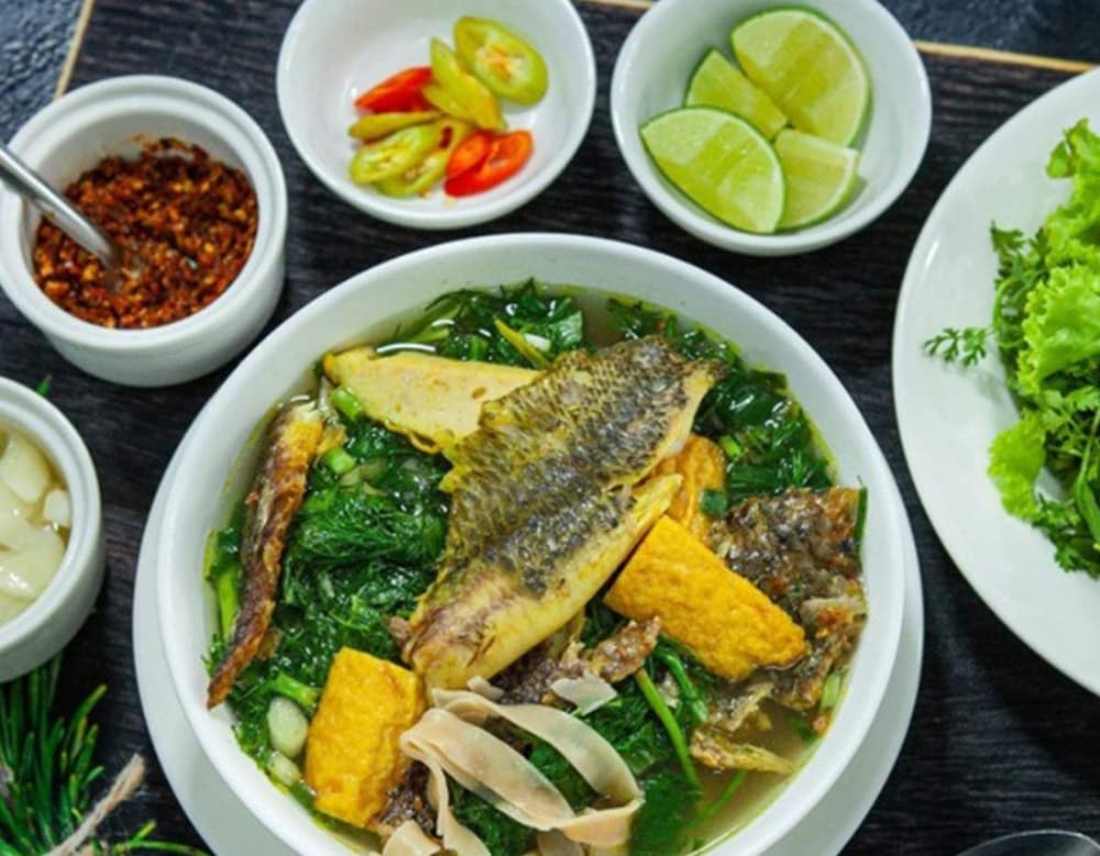 Bún cá rô đồng Hà Nam